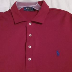 Long sleeve polo shirt